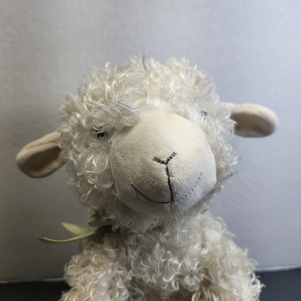 Hallmark Cute fluffy white sheep plush stuffed animal toy Rare